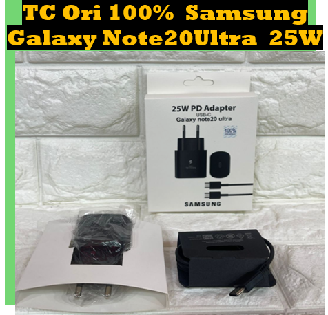 TC Ori 100% Samsuing Gal Note 20 Ultra 25W Type C TO C 