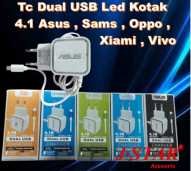 TC Dual USB LED Kotak 4.1A  @ 11.000